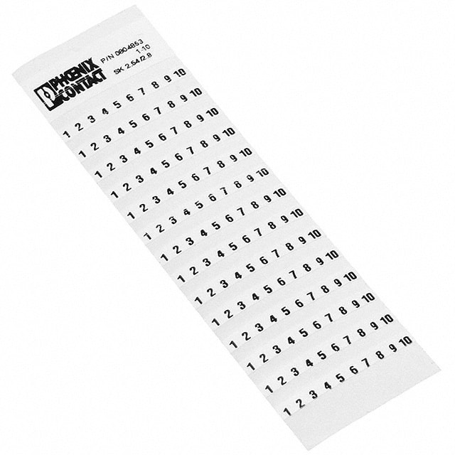 0804853:0001 Phoenix Contact  Strisce di marcatura per morsettiere